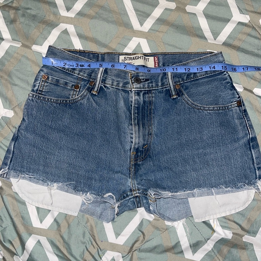 Levi's Blue Denim Jean Shorts